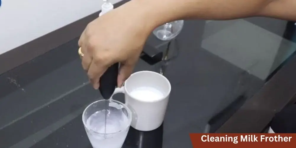 Cleaning the Milk Frother