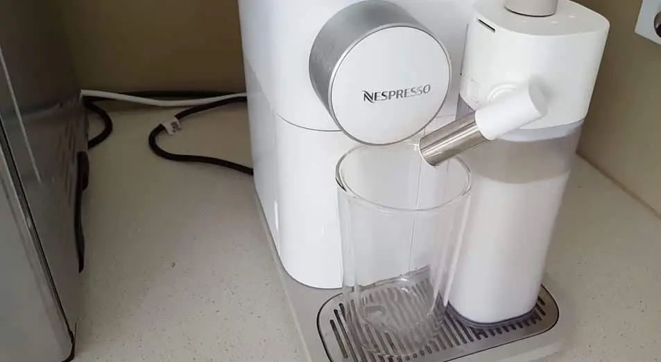 Nespresso Lattissima frother troubleshoot 