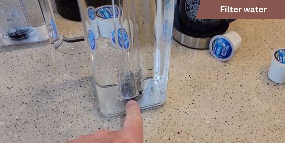 Using filtered water