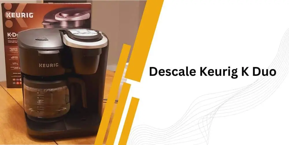 how to descale keurig k duo