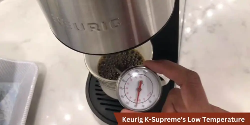 Keurig K-Supreme's Low Temperature