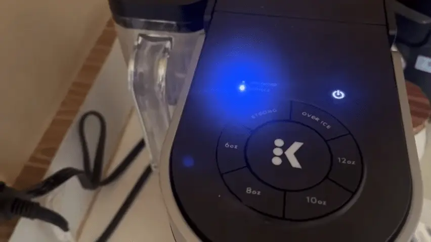 descale light not turning off your Keurig K Express 