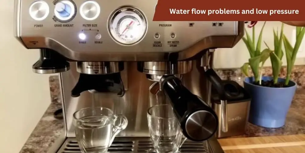 Water flow problems and low pressure