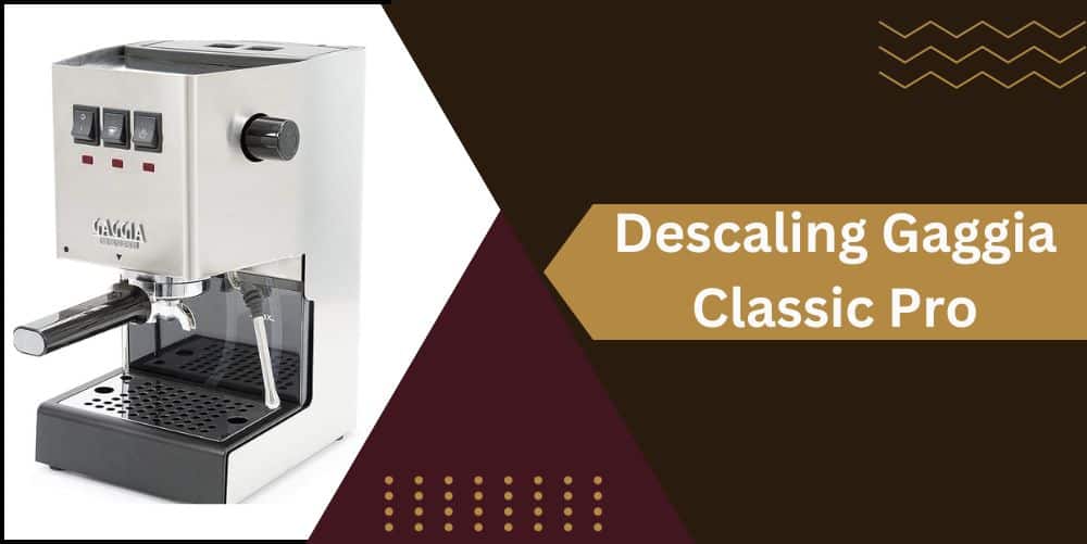 Descaling Gaggia Classic Pro