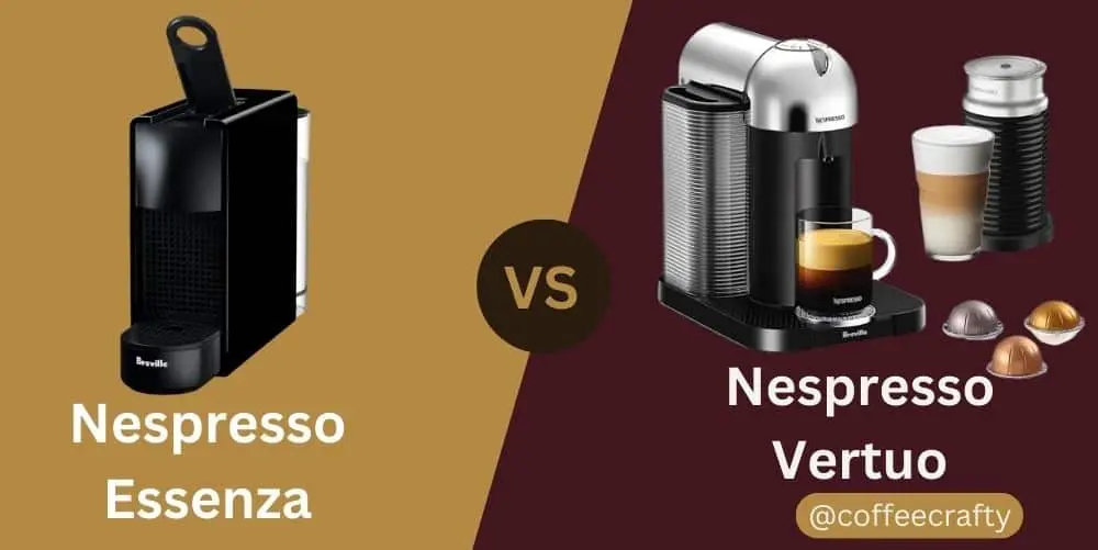 nespresso essenza vs vertuo